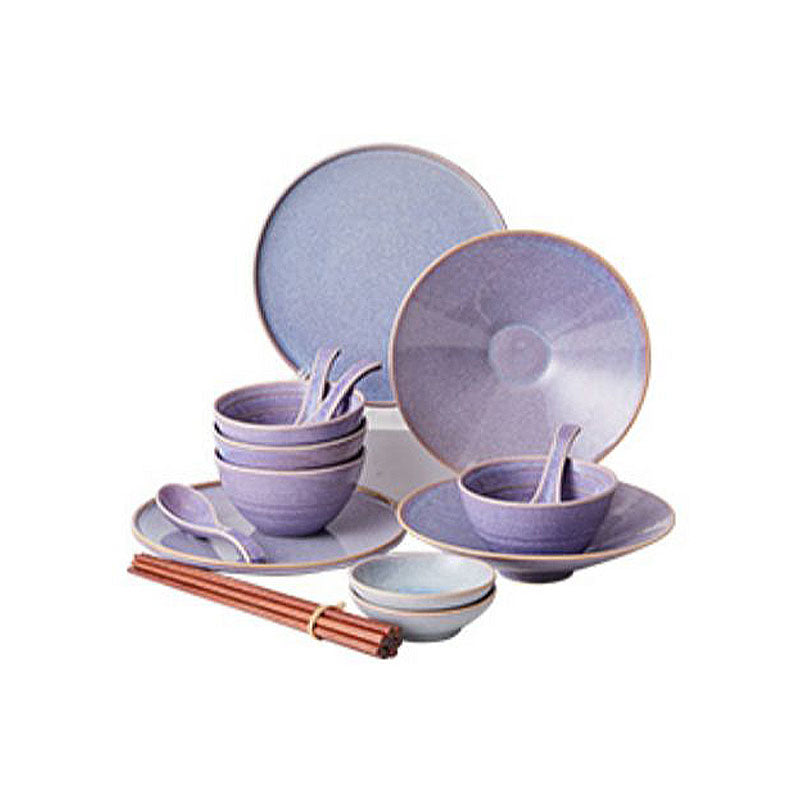 Eliana Dinner Set, Purple - Rit Concept