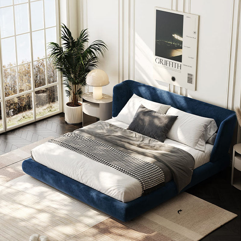 Diana King Size Bed, Super King Size Bed, Velvet styled for frame with storage