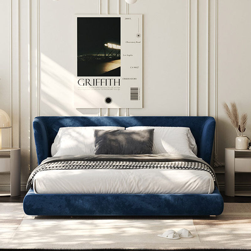 Diana King Size Bed, Super King Size Bed, Velvet styled for bedroom storage bed