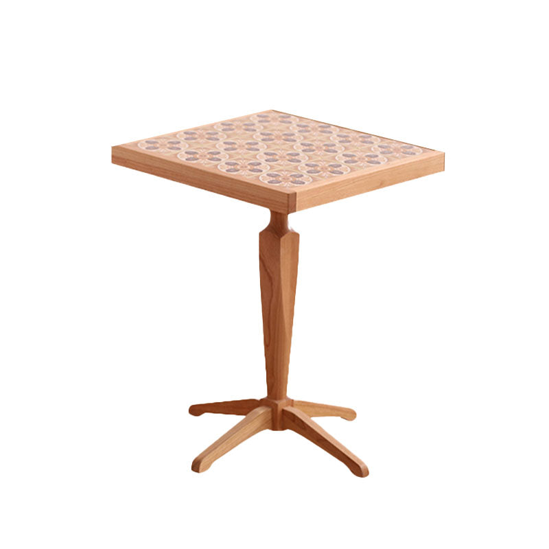 Kitty Side Table, Cherry Wood - wooden side table