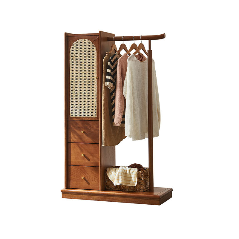 Jessica Rattan Wardrobe, Coat Rack, Wood – Rit Concept