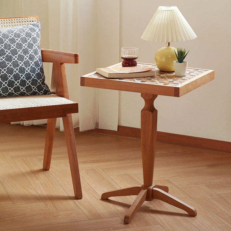 Kitty Side Table, Cherry Wood in a modern UK home