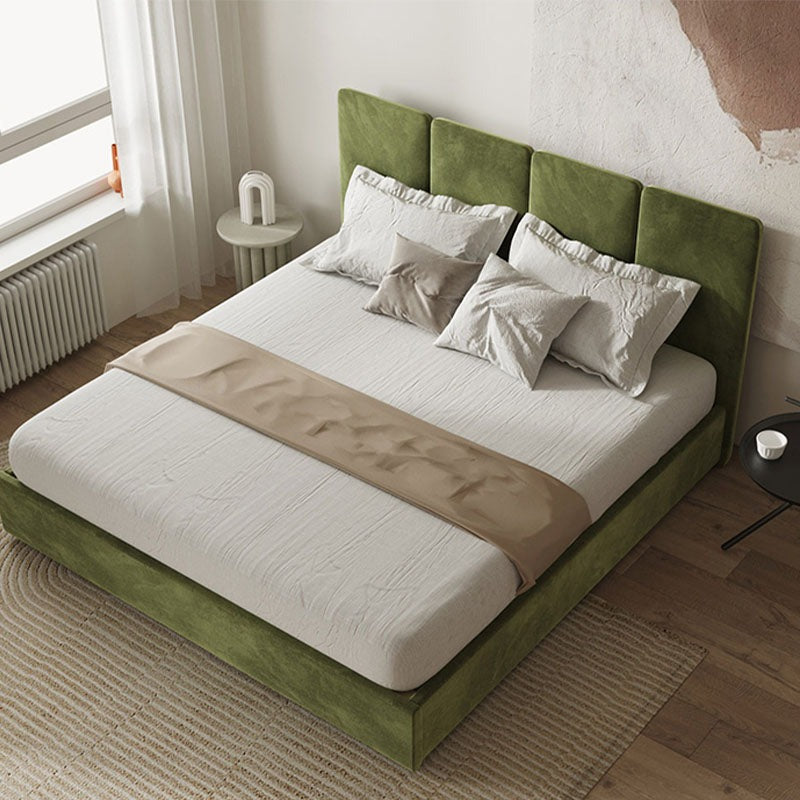 Denice King Size Bed, Super King Size Bed, Velvet styled for frame with storage