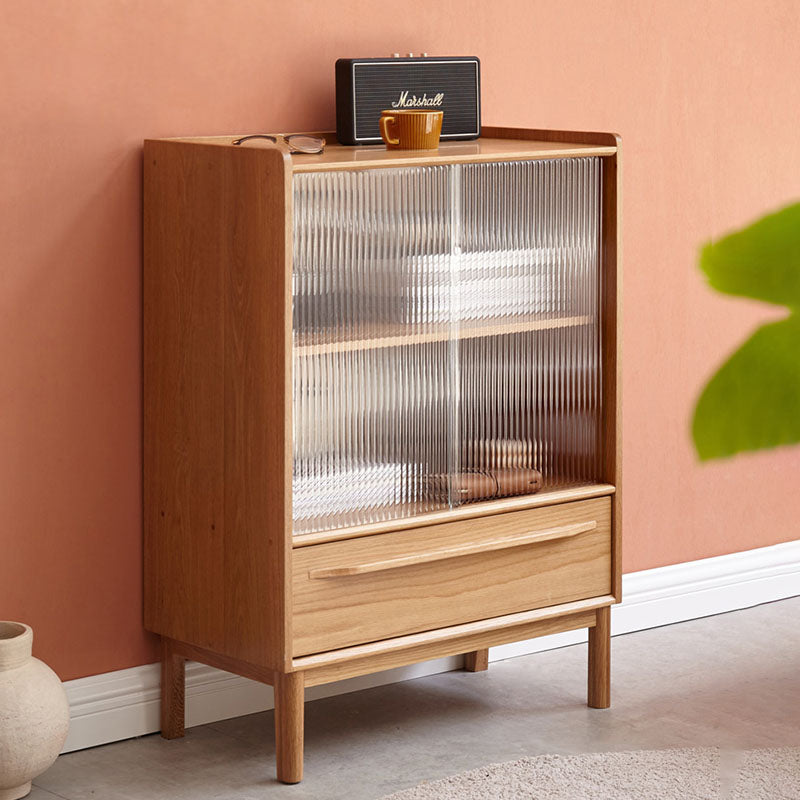 Laura Sideboard with Glass Door and Drawer, Oak - Rit Concept