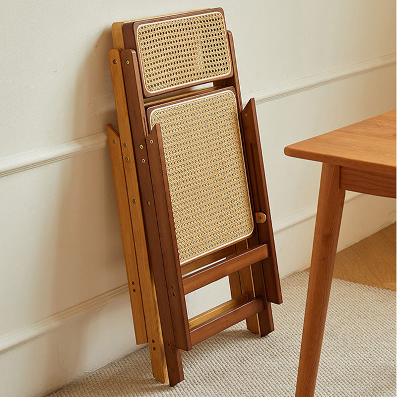Sharon Foldable Rattan Dining Chair, Bamboo-Rit Concept-Rit Concept