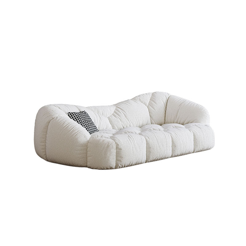 Owen Marshmallow Two Seater Sofa, OFF White, Real Leather-Rit Concept-Rit Concept