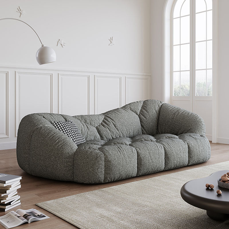 Owen Marshmallow Two Seater Sofa, OFF White, Real Leather-Rit Concept-Rit Concept