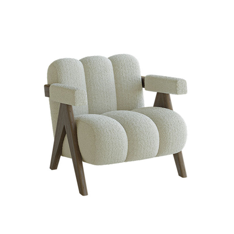 Rosa Armchair, Velvet/ Boucle - for living room