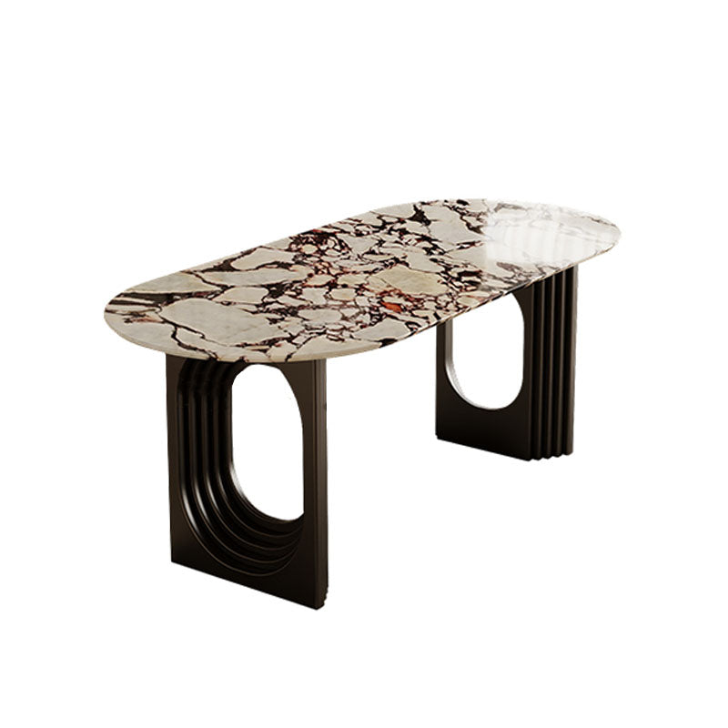 Amaris Dining Table detail showing table finish and proportions