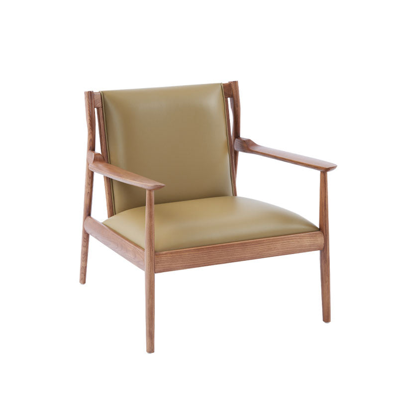 Penny CH65 Armchair, Wood - wooden accent chair