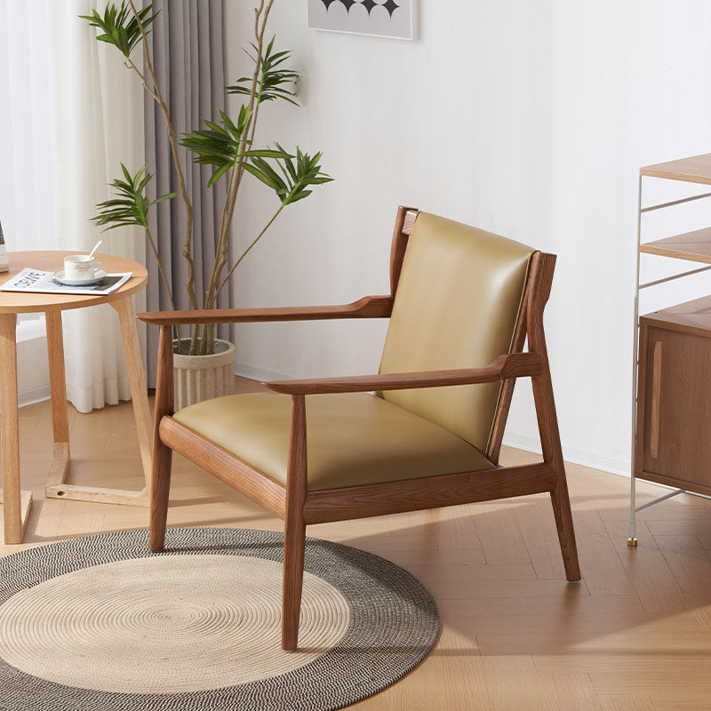 Penny CH65 Armchair, Wood styled for wooden accent chair