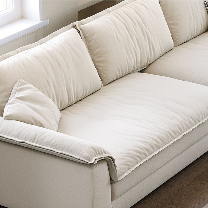 Aiden Sailboat Two Seater, Three Seater Four Seater Sofa, Suede upholstery and cushion detail