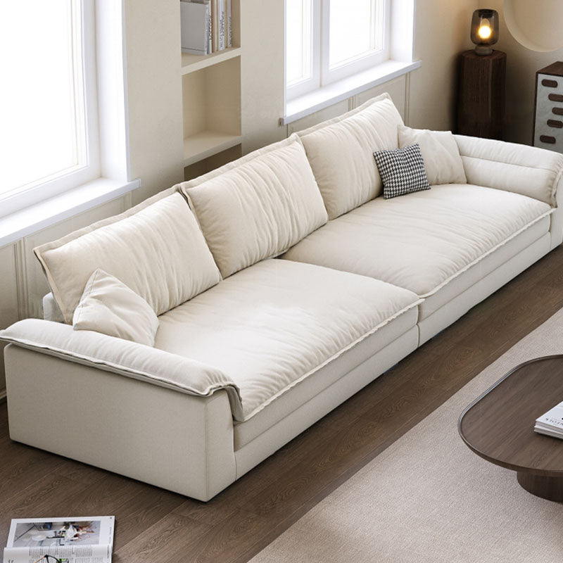 Aiden Sailboat Two Seater, Three Seater Four Seater Sofa, Suede front view as a small two seater sofa