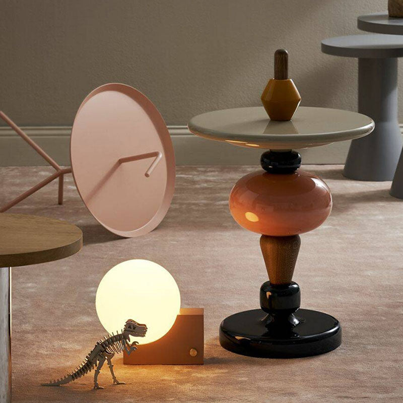 Aspasia Side Table, Ash wood-Rit Concept-Rit Concept