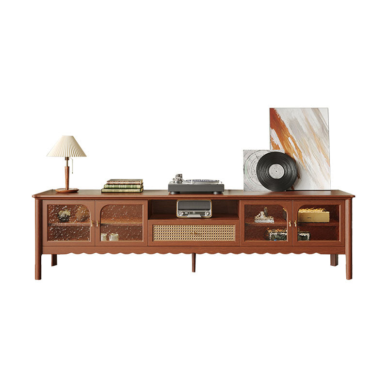 Yedda TV Stand room setting for TV storage