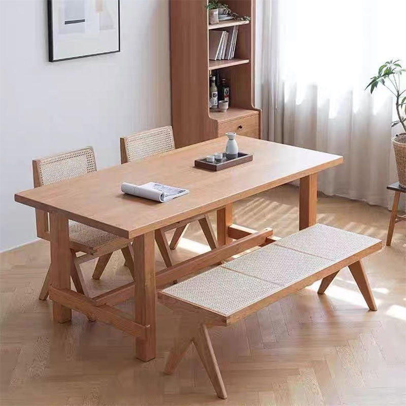 Noah Rattan Bench, Wood - Rit Concept