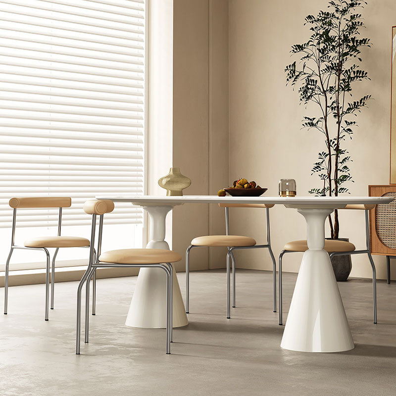 Doreen Dining Table, White-Rit Concept-Rit Concept