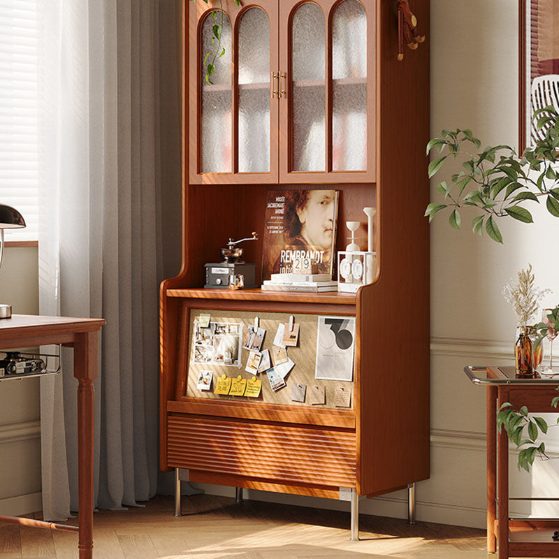 Mason Tall Sideboard, With Bookcase styled for wooden storage sideboard