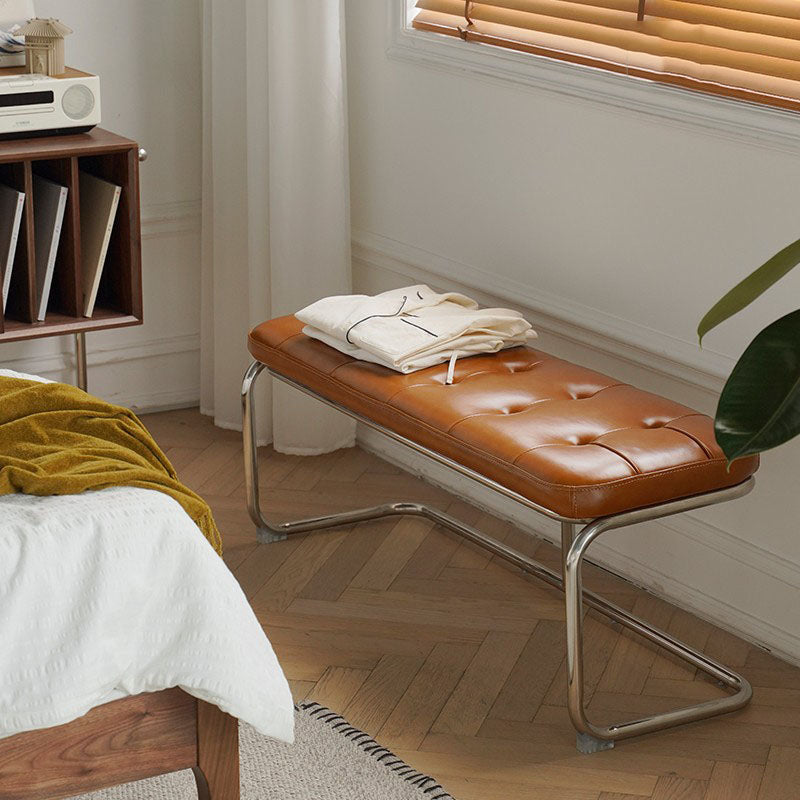 Odelette Vintage Bench, Leather - Rit Concept
