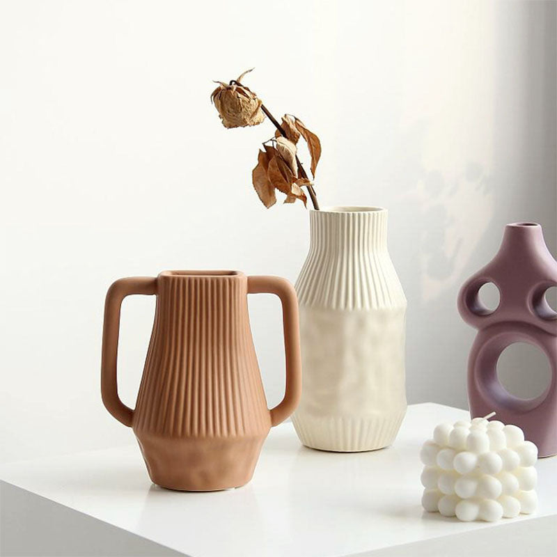Morandi Ceramic Vase - decorative vase UK