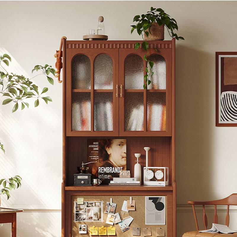 Mason Tall Sideboard, With Bookcase detail view for modern sideboard cabinet