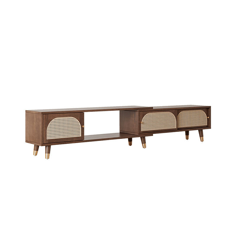 Kirsten Rattan TV Stand, Rubber Wood product image 9