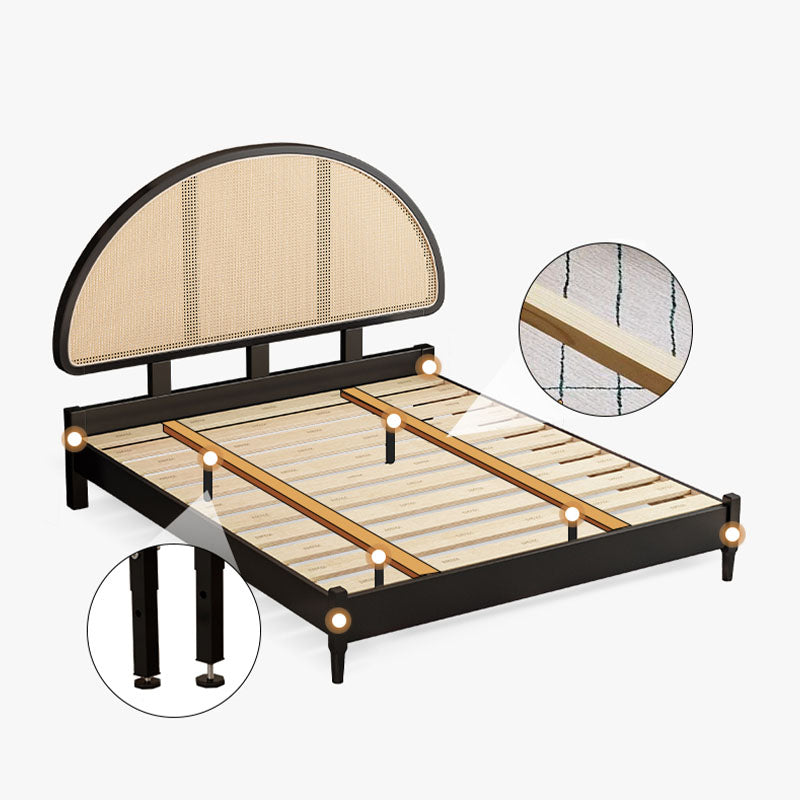 Beverly King Size, Super King Size Bed detail view for bedroom storage bed