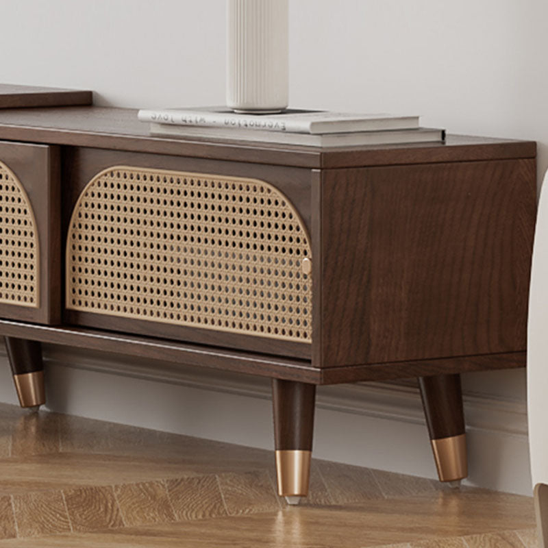 Kirsten Rattan TV Stand, Rubber Wood product image 8