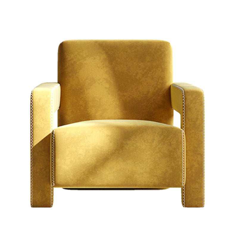 Aspasia Armchair, Yellow in a modern UK home