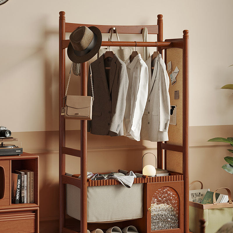 Grace Wardrobe, Cloth Rack, With Mirror-Rit Concept-Rit Concept