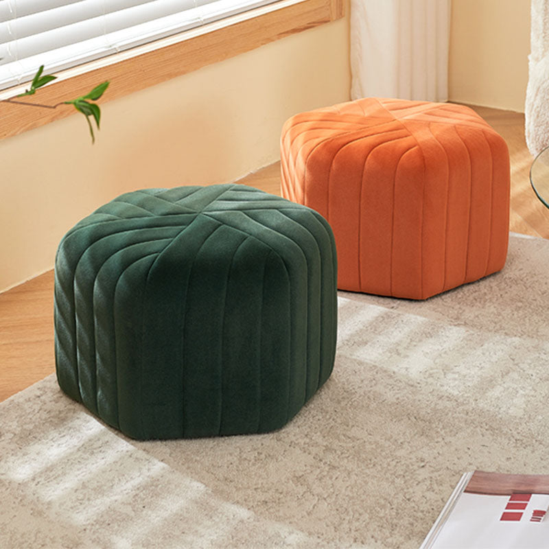 Della Footstool, Velvet - Rit Concept