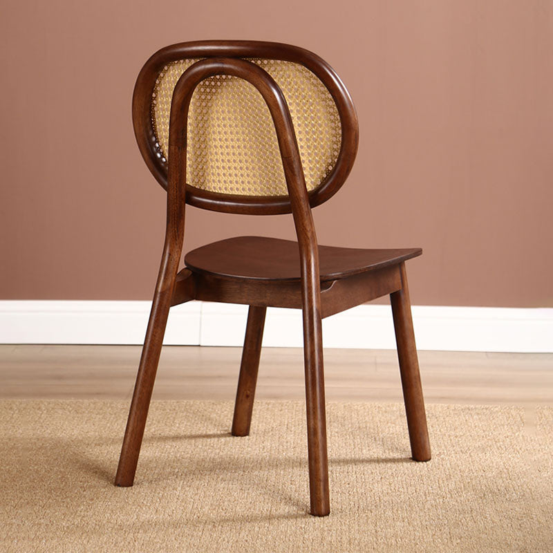 James Rattan Dining Chair, Solid Wood-Rit Concept-Rit Concept