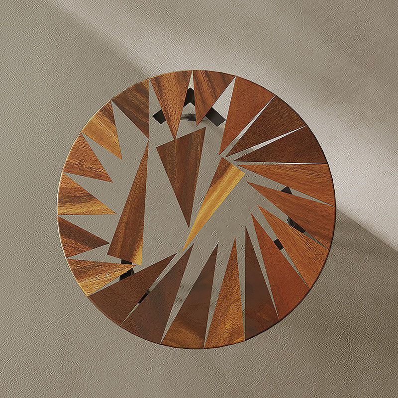 Morris Side Table, Walnut & Carbon Steel-Rit Concept-Rit Concept