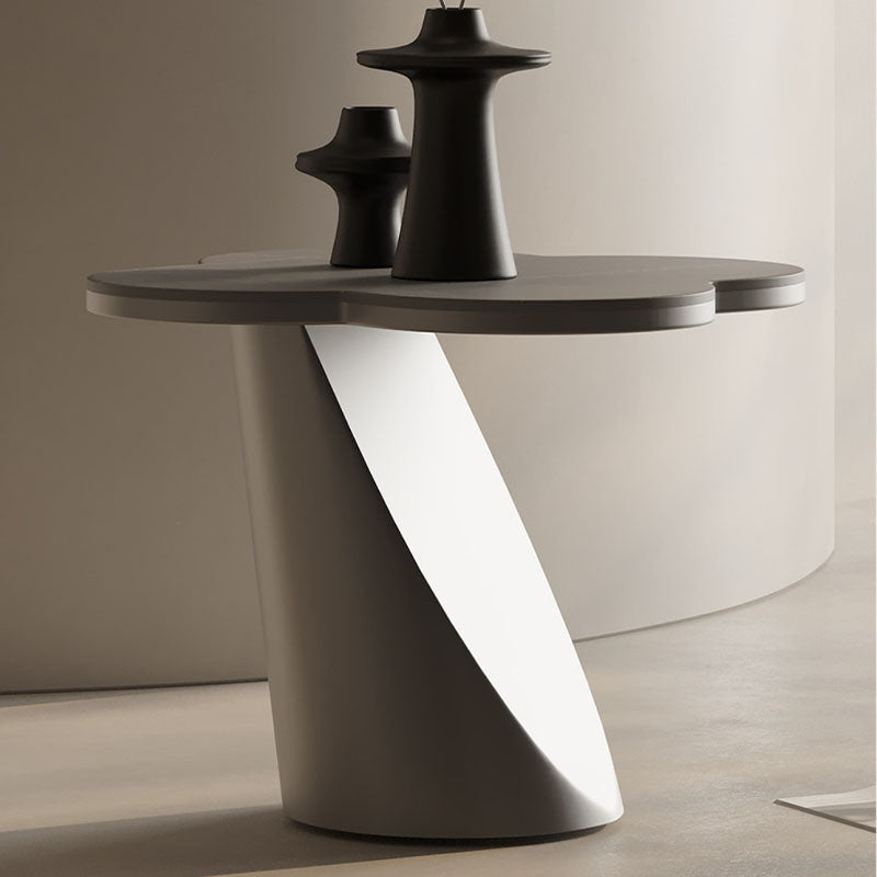 Lorna Side Table, Stainless Steel & Sintered Stone-Rit Concept-Rit Concept