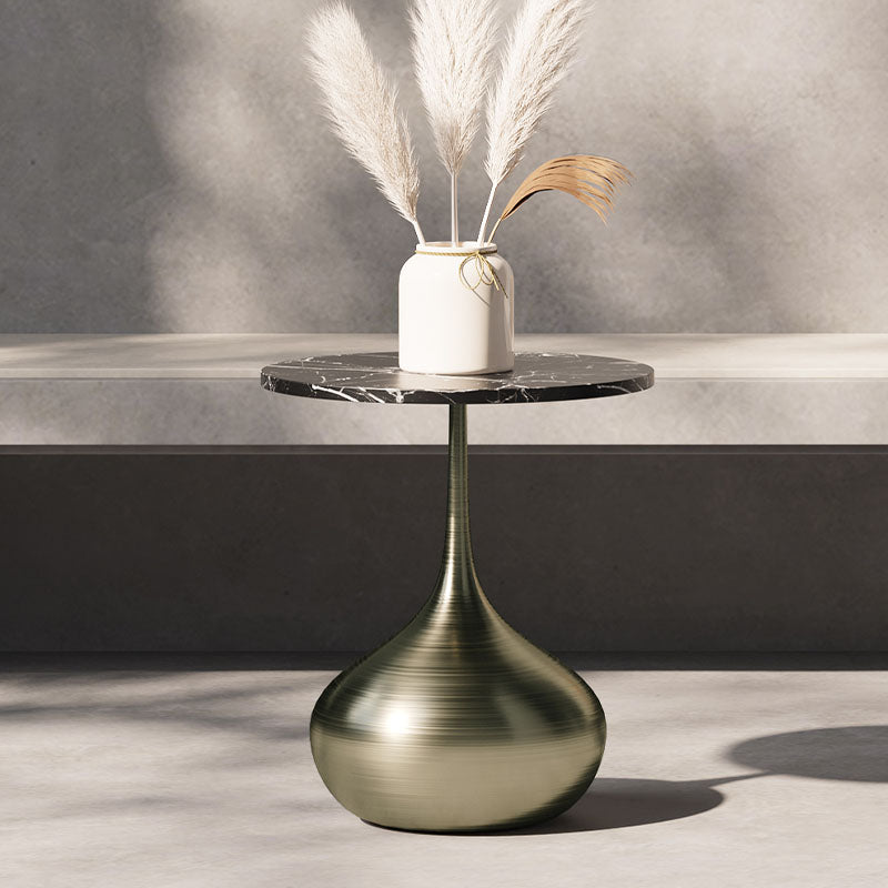 Geoff Side Table, Marble Effect-Rit Concept-Rit Concept