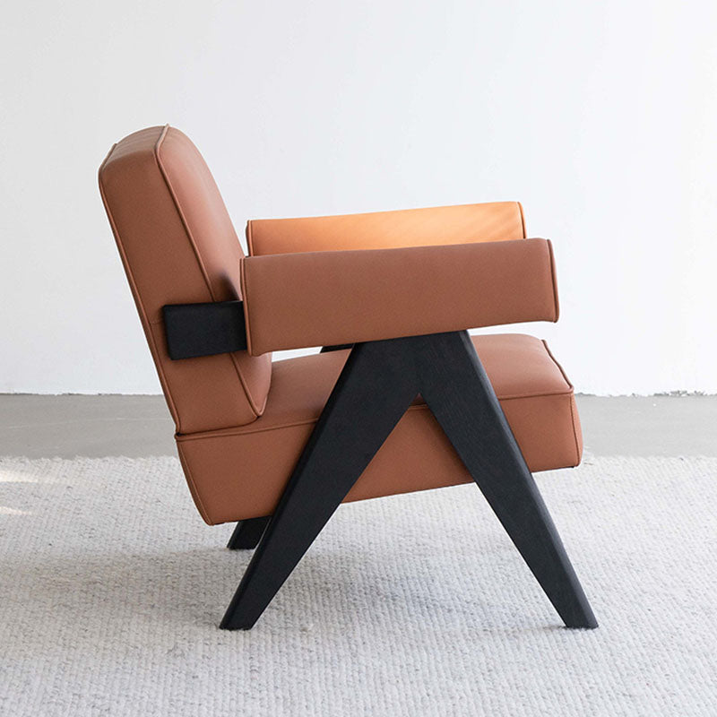 Bertran Armchair, Brown in a modern UK home