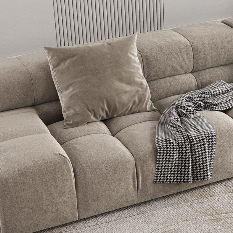 Grant Four Seater Sofa, Grey Velvet-Rit Concept-Rit Concept