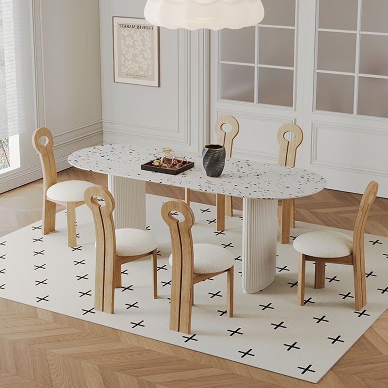 Humphry Dining Table, Terrazzo for modern UK dining room