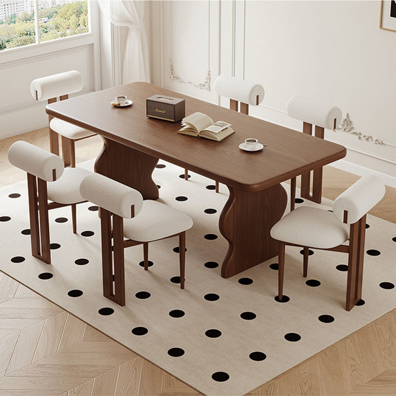Gavin Dining Table, Walnut & Ash Wood for modern UK dining room