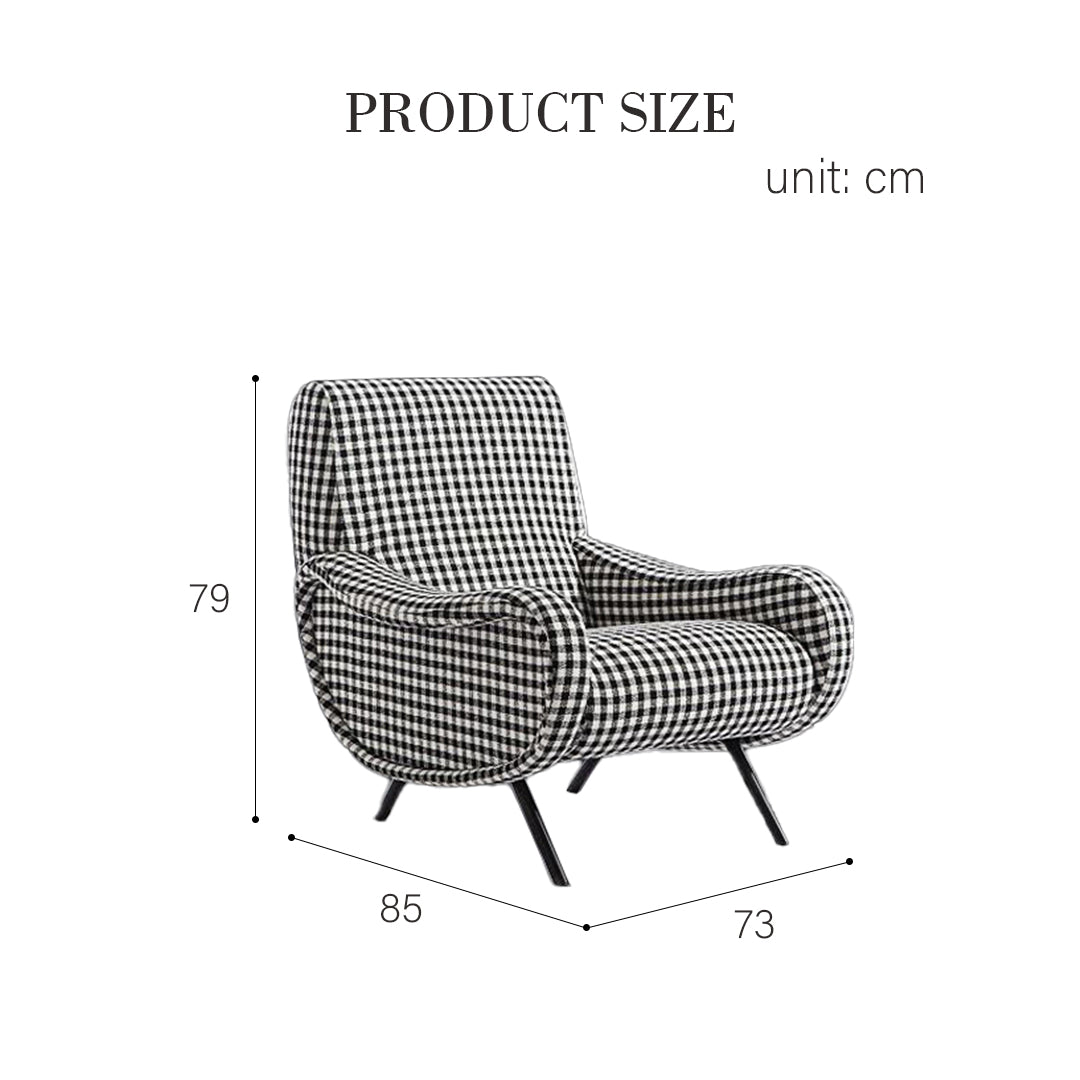 Georgios Lounge Chairs/ Armchair, Linen