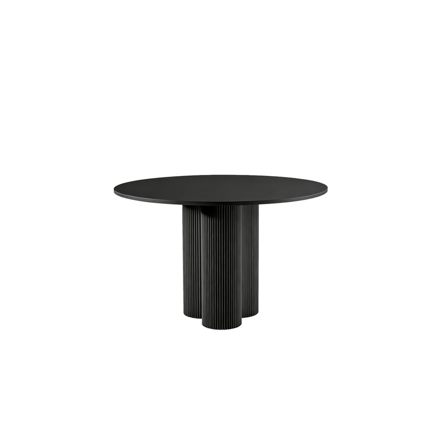 Julia Round Dining Table detail showing table finish and proportions