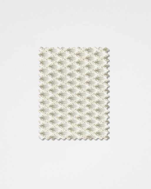 3D Solid Knitted Cotton Swatch - upholstery fabric swatch UK