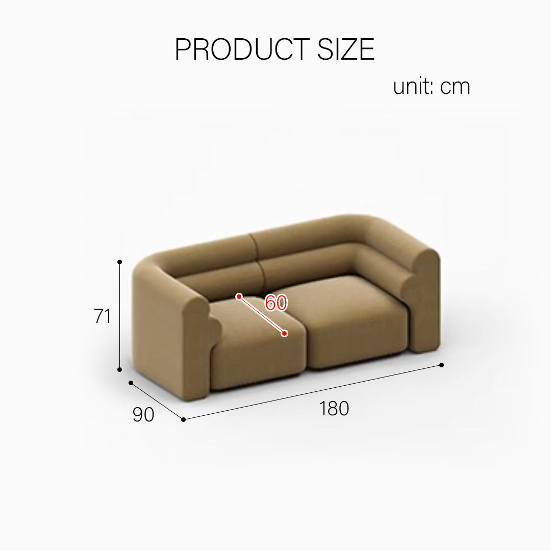 Bae Three Seater Corner Sofa, Modular Sofa