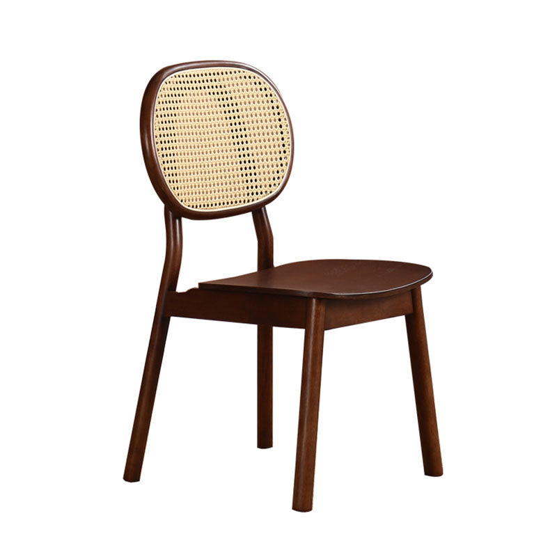 James Rattan Dining Chair, Solid Wood-Rit Concept-Rit Concept