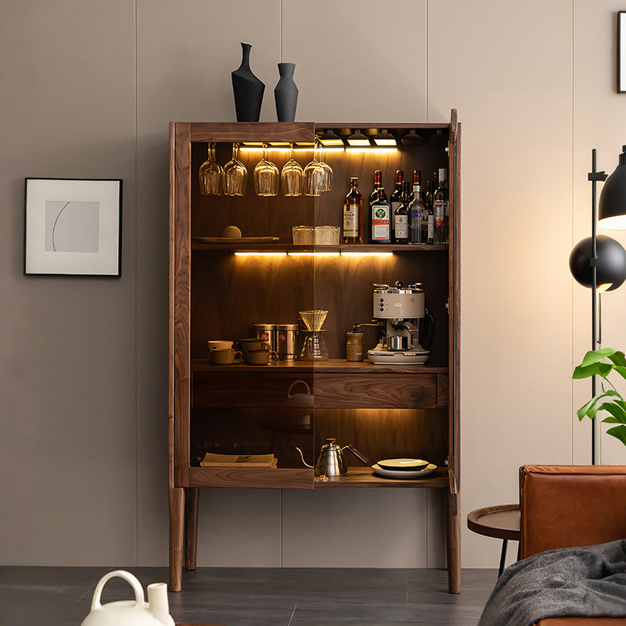 Anisimov Cabinet, Wine Storage With Wine Rack - anisimov storage cabinet UK
