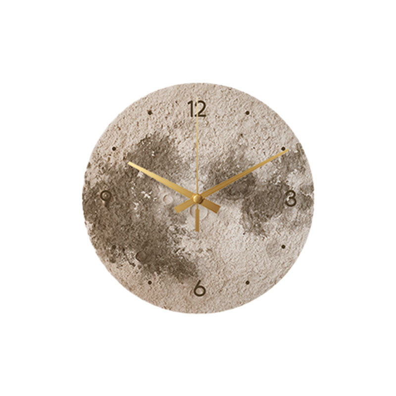 Moon Earth Luminous Clock in a modern UK home