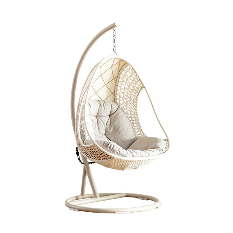 Gregory Rattan Garden Hanging Egg Chair with Stand, Indoor/ Outdoor Use｜Rit Concept