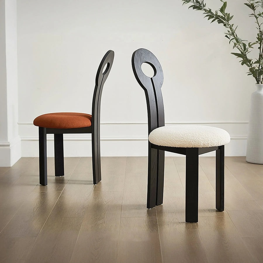 Amaris Dining Chair, Boucle - amaris boucle dining chair UK