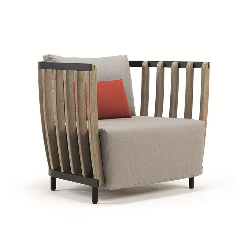 Gloria Outdoor Sofa Set, Outdoor Furniture, Teak Wood detail view for for patio