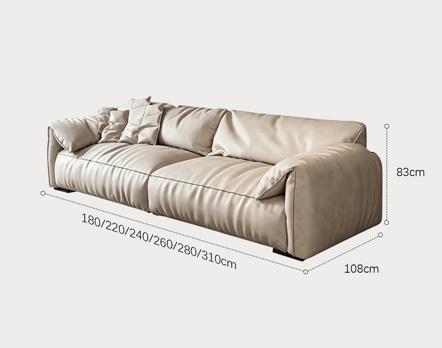 Kirk Two Seater Sofa, Leathaire product image 9